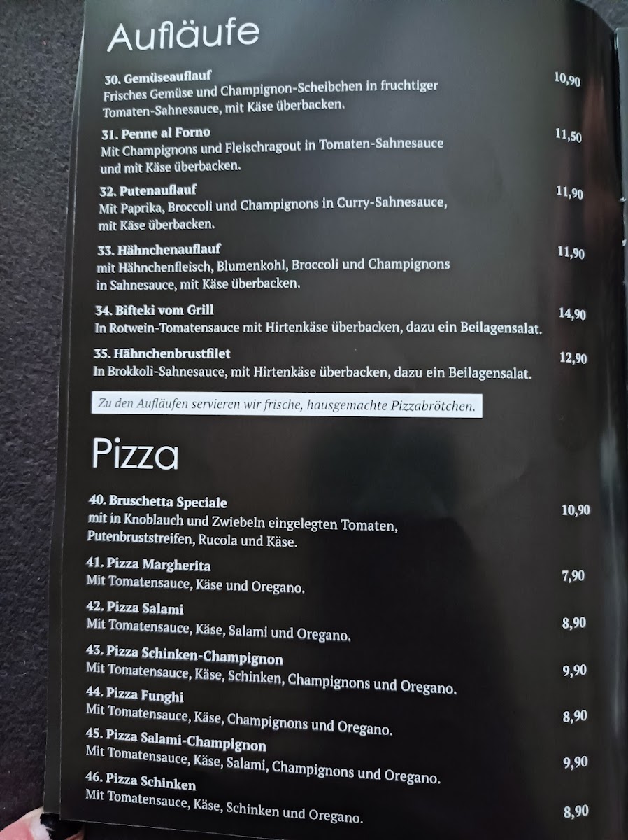 Menu Charisma-3